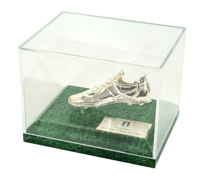 Geschenksedition Fußball Trophäe, Glasdeckel